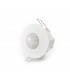 Flush Mounted IP20 6m PIR Detector 360 Deg with Adjustable Time And Lux Level White - 6