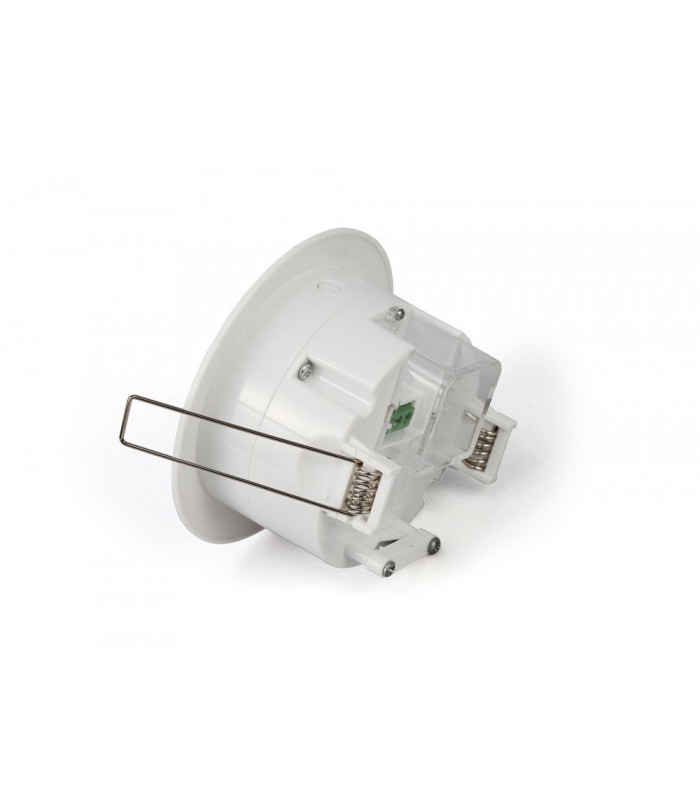 Flush Mounted IP20 6m PIR Detector 360 Deg with Adjustable Time And Lux Level White - 13