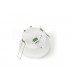 Flush Mounted IP20 6m PIR Detector 360 Deg with Adjustable Time And Lux Level White - 15