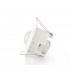 Flush Mounted IP20 6m PIR Detector 360 Deg with Adjustable Time And Lux Level White - 19
