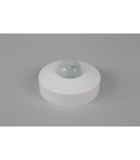 Surface Mounted IP20 6m 360 Deg PIR Sensor with Adjustable Time And Lux Level White - 2