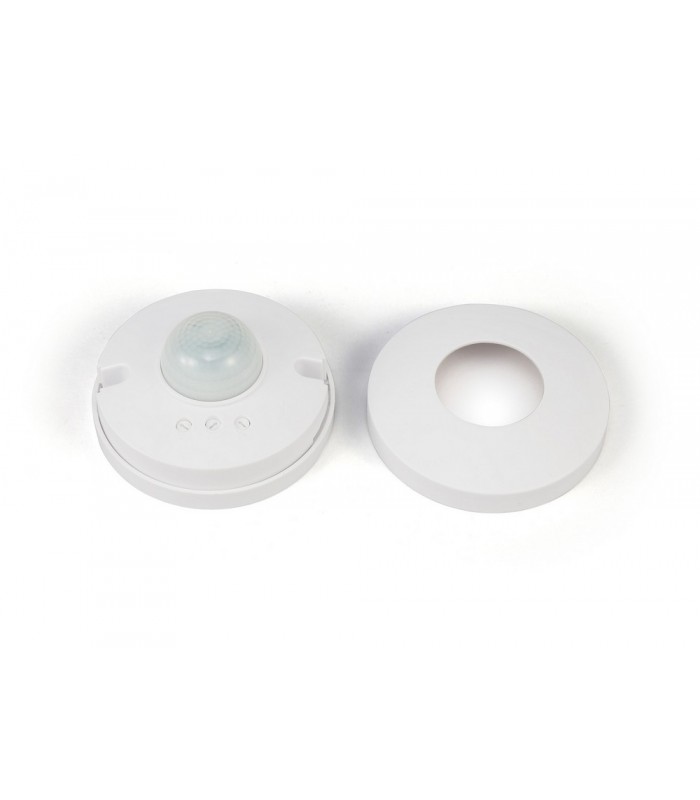 Surface Mounted IP20 6m 360 Deg PIR Sensor with Adjustable Time And Lux Level White - 4
