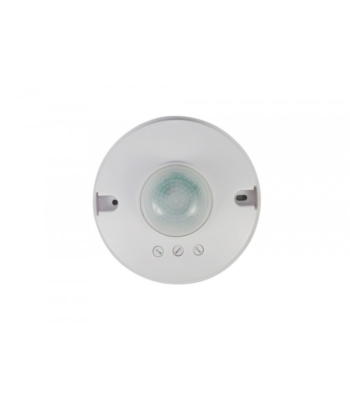 Surface Mounted IP20 6m 360 Deg PIR Sensor with Adjustable Time And Lux Level White - 5