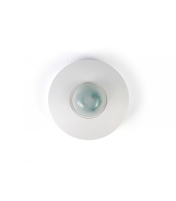 Surface Mounted IP20 6m 360 Deg PIR Sensor with Adjustable Time And Lux Level White - 9