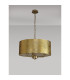 Banyan 3 Light Multi Arm Pendant With 50cm x 20cm Gold Leaf Shade Champagne Gold/Gold Leaf-11