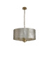 Banyan 3 Light Multi Arm Pendant With 50cm x 20cm Silver Leaf Shade Champagne Gold/Silver Leaf-4
