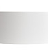 Banyan 5 Light Multi Arm Pendant E14 Satin Nickel With 60cm x 15cm Faux Silk Shade White-8