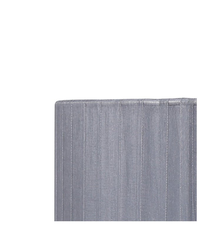 Banyan 5 Light Multi Arm Pendant With 60cm x 15cm Organza Shade Satin Nickel/Grey-10