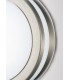 Round LED Flush Ceiling Light, Wall Lamp 2.4W 4000K IP44 Exterior Plain Design Stainless Steel, Opal - 6