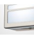Square LED Flush Ceiling Light, Wall Lamp 2.4W IP44 Exterior Louvre Design Stainless Steel, Opal - 5