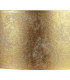 Banyan 5 Light Multi Arm Pendant E14 Satin Nickel With 60cm x 22cm Gold Leaf With White Lining Shade-9