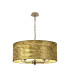 Banyan 5 Light Multi Arm Pendant With 60cm x 22cm Gold Leaf Shade Champagne Gold/Gold Leaf-1
