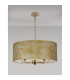 Banyan 5 Light Multi Arm Pendant With 60cm x 22cm Gold Leaf Shade Champagne Gold/Gold Leaf-11