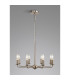 Banyan 59cm 8 Light Multi Arm Pendant/Semi Flush Without Shade 1.5m Chain E14 Satin Nickel-2