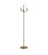 Banyan 3 Light Switched Floor Lamp Without Shade E14 Antique Brass-1