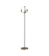 Banyan 3 Light Switched Floor Lamp Without Shade E14 Satin Nickel-1