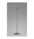 Banyan 3 Light Switched Floor Lamp Without Shade E14 Satin Nickel-2