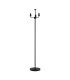 Banyan 3 Light Switched Floor Lamp Without Shade E14 Matt Black-1