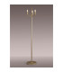 Banyan 3 Light Switched Floor Lamp Without Shade E14 Champagne Gold-2