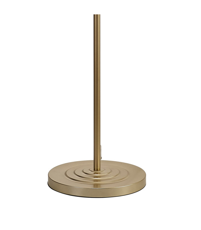 Banyan 3 Light Switched Floor Lamp Without Shade E14 Champagne Gold-5