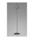 Banyan 3 Light Switched Floor Lamp Without Shade E14 Satin Nickel-8