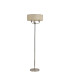 Banyan 3 Light Switched Floor Lamp With 45cm x 15cm Cream Organza Shade Polished Nickel/Cream-4
