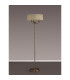Banyan 3 Light Switched Floor Lamp With 45cm x 15cm Cream Organza Shade Antique Brass/Cream-11