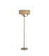 Banyan 3 Light Switched Floor Lamp With 45cm x 15cm Soft Bronze Organza Shade Antique Brass/Soft Bronze-4