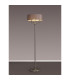 Banyan 3 Light Switched Floor Lamp With 45cm x 15cm Faux Silk Shade Satin Nickel/Grey-2