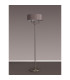 Banyan 3 Light Switched Floor Lamp With 45cm x 15cm Faux Silk Shade Satin Nickel/Grey-11