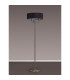 Banyan 3 Light Switched Floor Lamp With 45cm x 15cm Faux Silk Shade Satin Nickel/Black-11