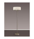 Banyan 3 Light Switched Floor Lamp With 45cm x 15cm Faux Silk Shade Ivory Pearl/Satin Nickel-11