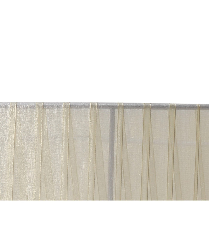 Banyan 3 Light Switched Floor Lamp With 45cm x 15cm Cream Organza Shade Satin Nickel/Cream-10