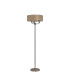 Banyan 3 Light Switched Floor Lamp With 45cm x 15cm Soft Bronze Organza Shade Satin Nickel/Soft Bronze-4