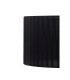 Banyan 3 Light Switched Floor Lamp With 45cm x 15cm Black Organza Shade Satin Nickel/Black-9
