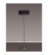 Banyan 3 Light Switched Floor Lamp With 45cm x 15cm Black Organza Shade Satin Nickel/Black-11