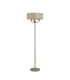 Banyan 3 Light Switched Floor Lamp With 45cm x 15cm Organza Shade Champagne Gold/Cream-4