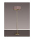 Banyan 3 Light Switched Floor Lamp With 45cm x 15cm Dual Faux Silk Fabric Shade Champagne Gold/Taupe-11
