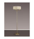 Banyan 3 Light Switched Floor Lamp With 45cm x 15cm Organza Shade Champagne Gold/Cream-11