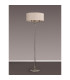 Banyan 3 Light Switched Floor Lamp With 50cm x 20cm Dual Faux Silk Shade Nude Beige/Moonlight Polished Nickel-11