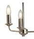 Banyan 3 Light Switched Floor Lamp With 50cm x 20cm Silver Leaf With White Lining Shade Polished Nickel/Silver Leaf-7
