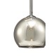 Ceiling Cluster Pendant 3 Light Cluster G9 Polished Chrome, Smoke Glass - 5
