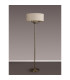 Banyan 3 Light Switched Floor Lamp With 50cm x 20cm Faux Silk Shade Ivory Pearl/White Laminate Antique Brass-11