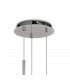 Ceiling Cluster Pendant 3 Light Cluster G9 Polished Chrome, Chrome Plated Glass - 5