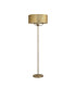 Banyan 3 Light Switched Floor Lamp With 50cm x 20cm Gold Leaf With White Lining Shade Antique Brass/Gold Leaf-4