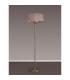 Banyan 3 Light Switched Floor Lamp With 50cm x 20cm Dual Faux Silk Shade Taupe/Halo Gold Antique Brass-11