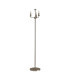 Banyan 3 Light Switched Floor Lamp With 50cm x 20cm Dual Faux Silk Shade Antique Gold/Ruby Satin Nickel/Antique Gold-5