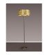 Banyan 3 Light Switched Floor Lamp With 50cm x 20cm Gold Leaf With White Lining Shade Satin Nickel/Gold Leaf-2
