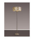 Banyan 3 Light Switched Floor Lamp With 50cm x 20cm Silver Leaf With White Lining Shade Satin Nickel/Silver Leaf-2
