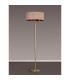 Banyan 3 Light Switched Floor Lamp With 50cm x 20cm Dual Faux Silk Fabric Shade Champagne Gold/Antique Gold-11